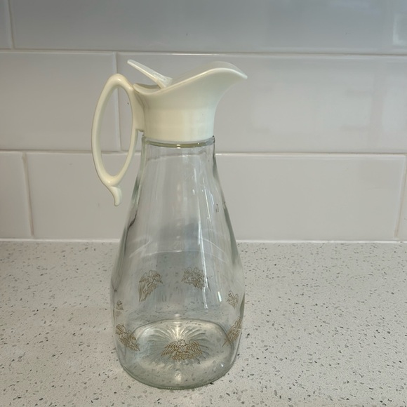 Log Cabin Other - Vintage Log Cabin American Eagle Syrup Dispenser Bottle, 16oz.